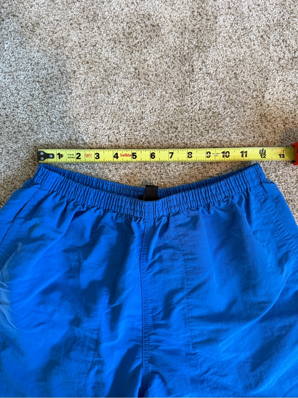 Patagonia Baggies Blue 5” Mesh Lined Shorts Outdoor Hiking Logo - Picture 7 of 8